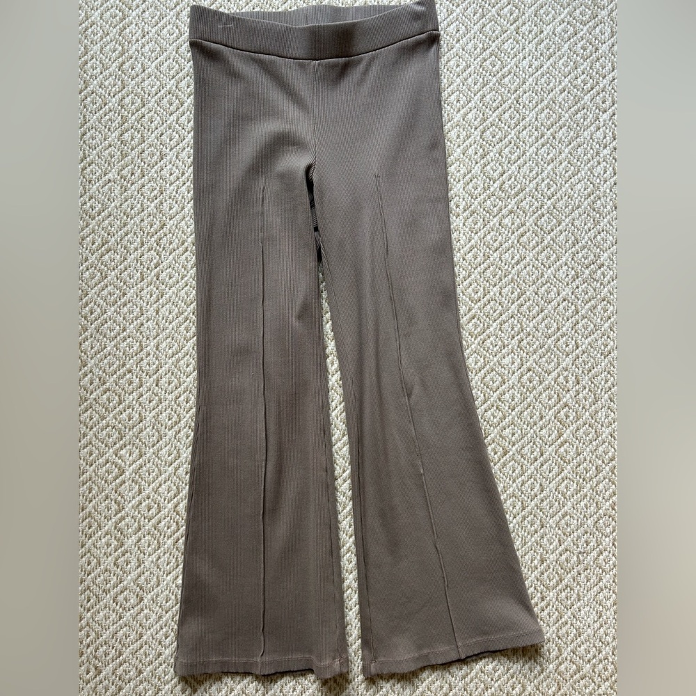 DONNI Ribbed Kick Flare Trousers